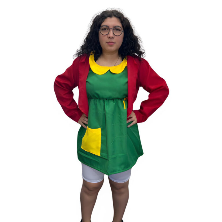 Fantasia Da Chiquinha Adulto Premium Cosplay Turma