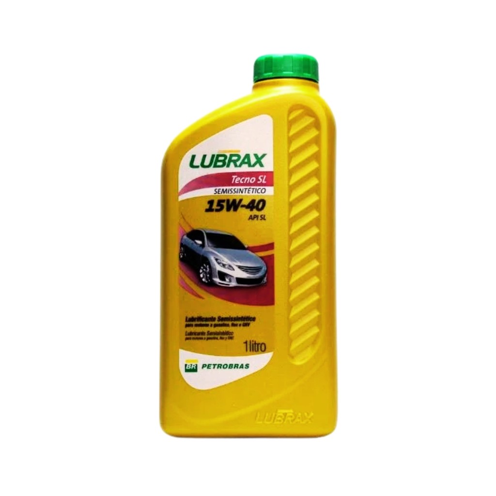 Oleo Lubrificante Lubrax Tecno 15w40 Api SL Semi 1L