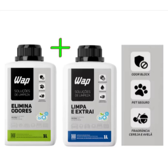 Detergente para extratora 1L + Eliminador de Odore