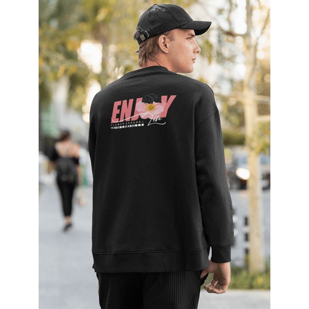 Moletom Careca Blusa de Frio Suéter Gola Redonda Masculino Casual Streetwear 100% Algodão Estampado