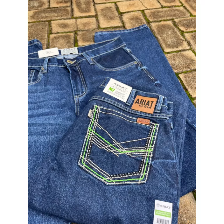 Calça Jeans Masculina 100% algodão ARIAT COUNTRY