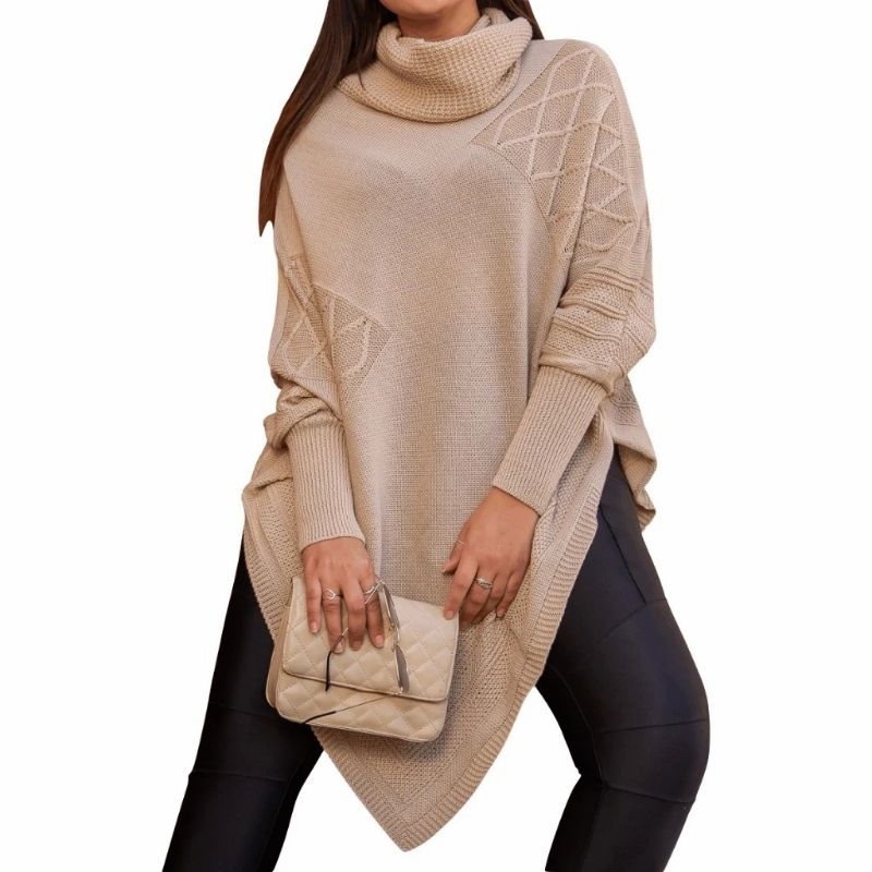 Poncho Bico Blusa Feminina