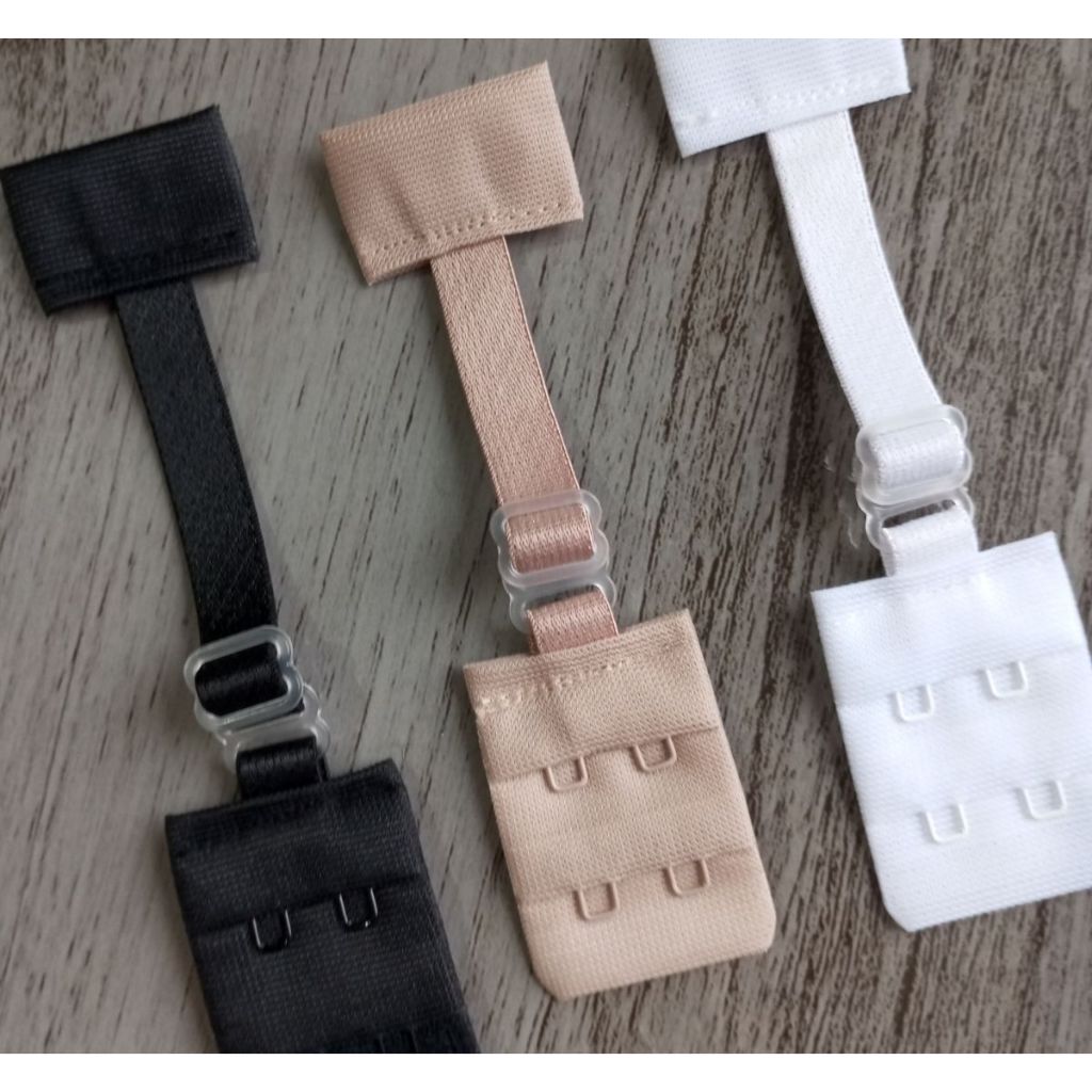 Kit de Extensores de Soutien Pequeno  – Com Alça Reforçada e Regulagem –  Aumenta a Largura do Sutiã