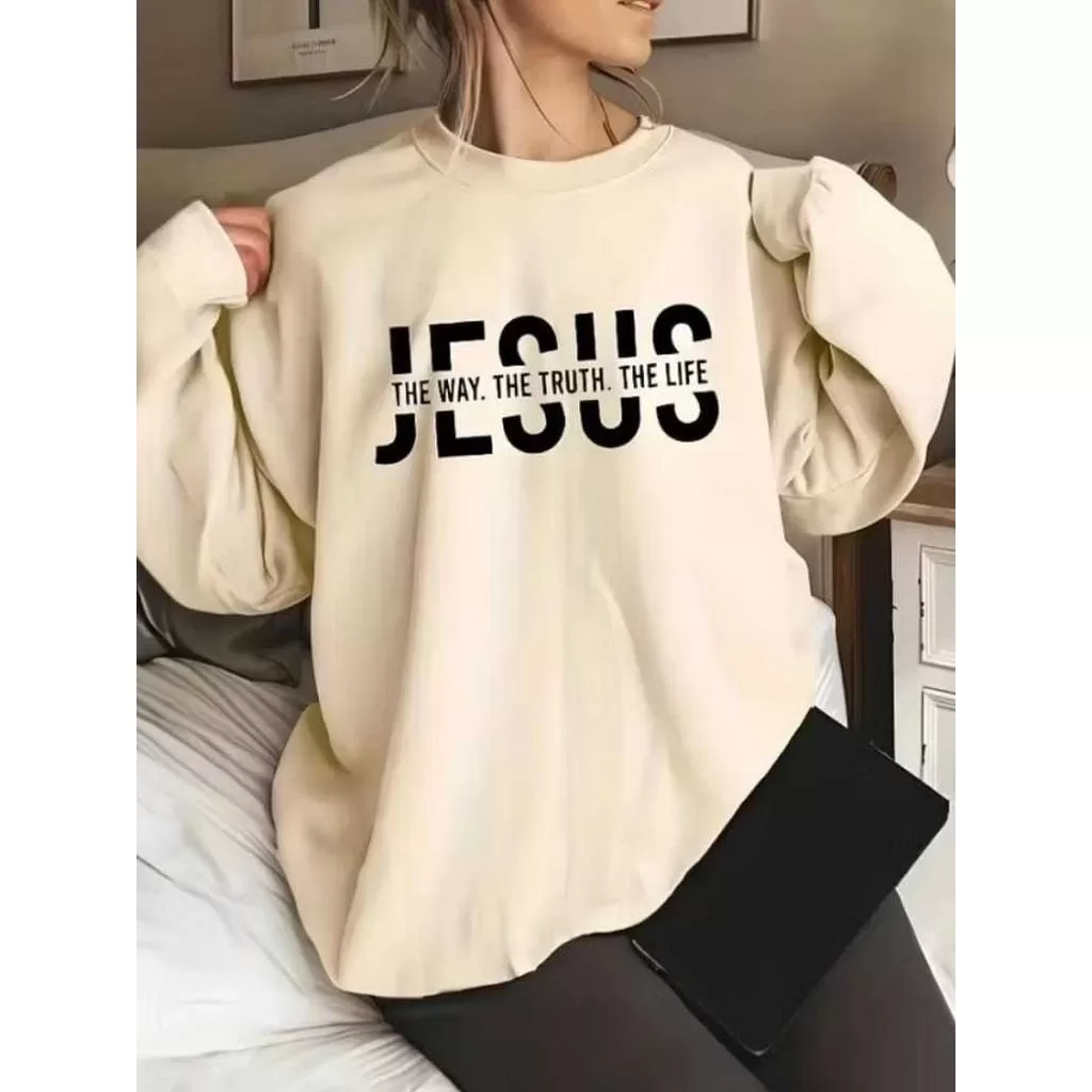 Moletom Flanelado Com Frase De Jesus Conforto E Significado