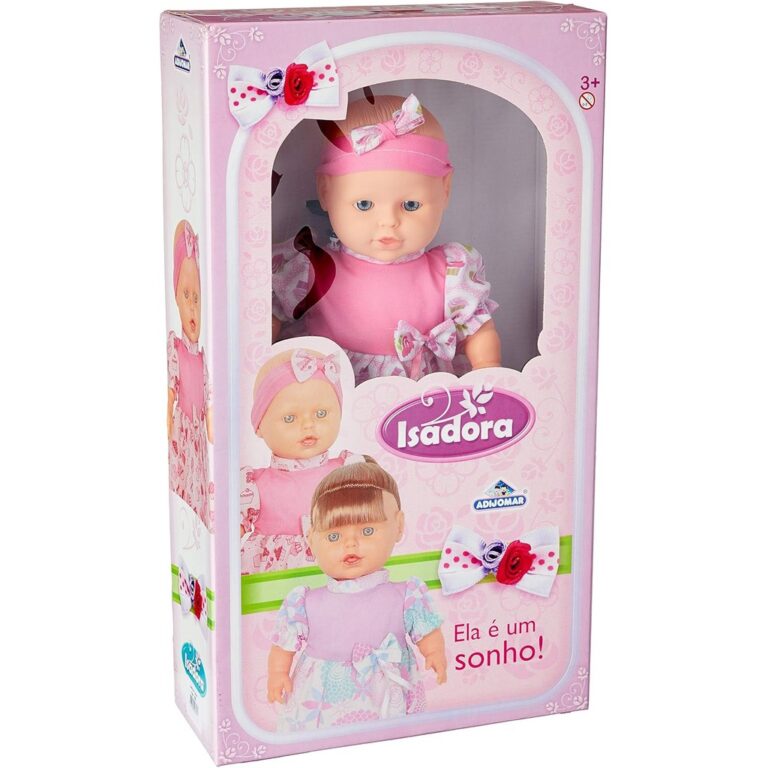 Boneca Isadora Bebe – Adjomar – Ela é
