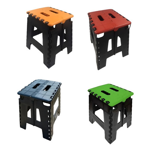 Kit 4 Bancos Banqueta De Plástico Resistente Core