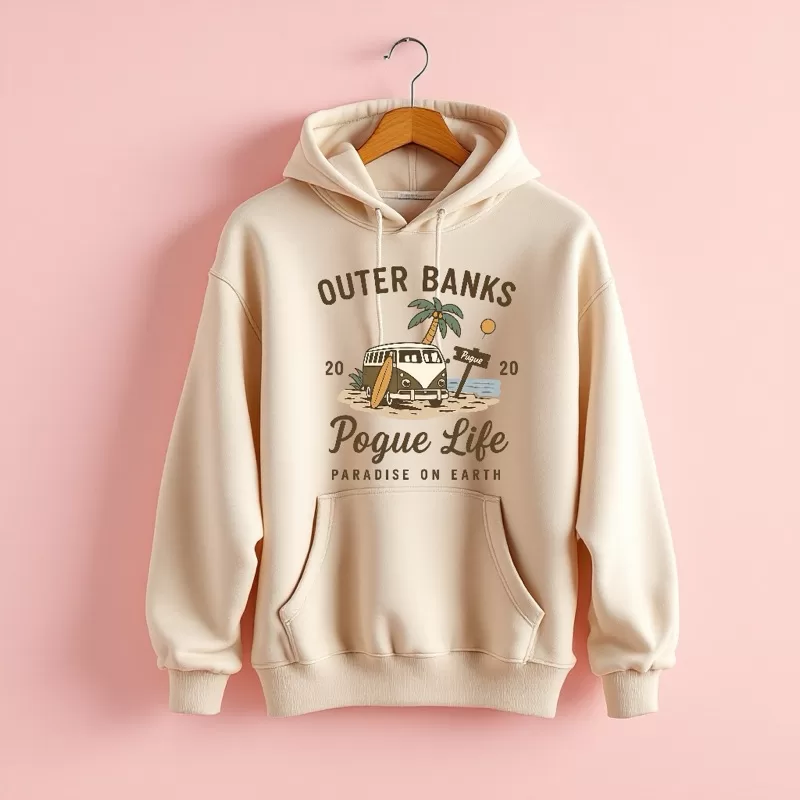 Moletom Canguru Outer Banks Pogue Life Blusa Unissex Serie ENVIO IMEDIATO