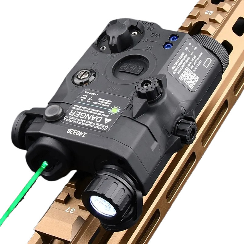 Lanterna Laser An Peq 15 Red Ir Trilho 20mm Airsof Completo