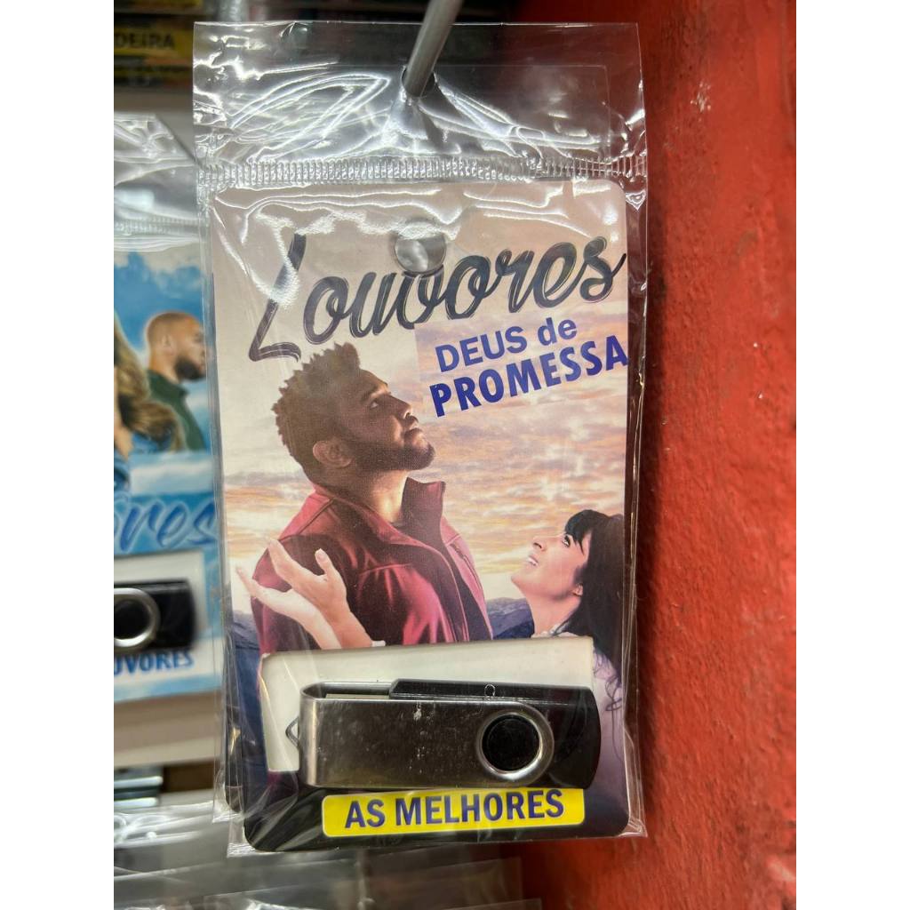 Pendrive New Age e Relaxamento  Paz e Meditação Pen Drive USB 2.0 Metálico com Chaveiro Resistente à