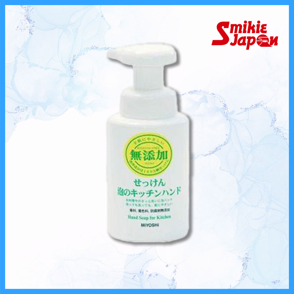MIYOSHI Soap Additive Free Foam Kitchen Hand Soap 250mL Direct From Japan