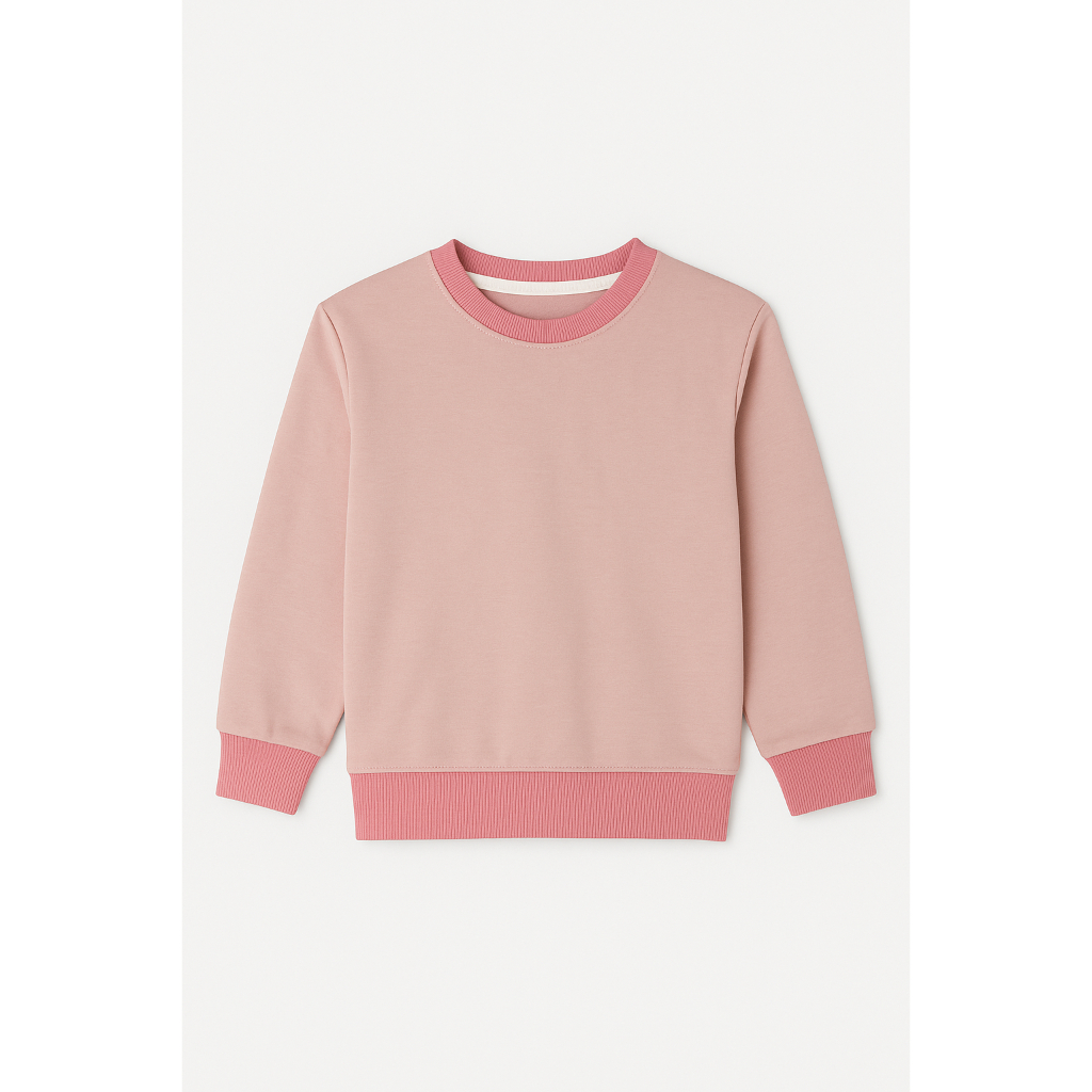 Blusa Molecotton Infantil Meninas Lisa Peluciada Inverno Quentinha Conforto Qualidade Tamanhos 4 6 8