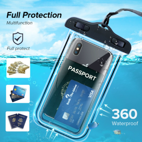 Capa Bolsa Prova Dágua Impermeável Celular Trans