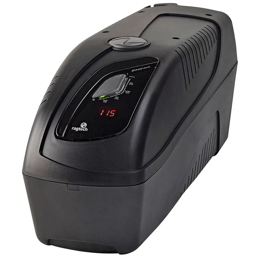 Nobreak 2000VA 1400W Senoidal Pura 10 Tomadas E.115/127/220V S.115V Engate p/ Bateria Externa USB Ra