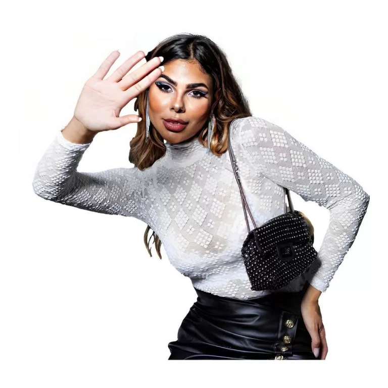 Body Manga Longa Fechado Gola Feminino Sem Bojo