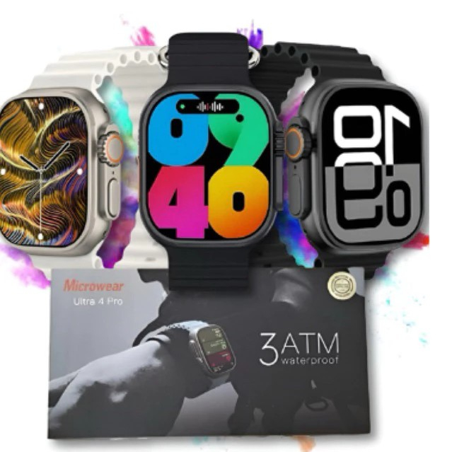 Smartwatch Watch ULTRA 4 ProvaDÁgua 3ATM IP68 + C