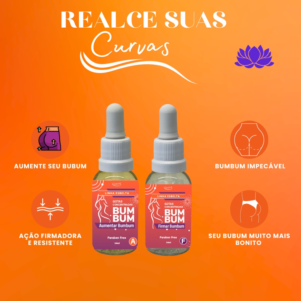 Lucys Gotas Bumbum Firme E Aumentar 34ml