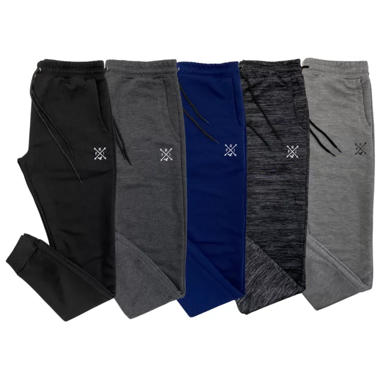 Kit 5 Calças Jogger Masculina Moletom Moletinho S