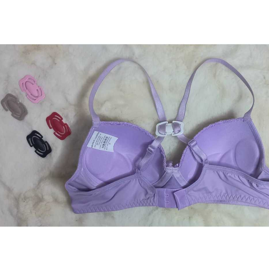 2 kit com 5 unidades cada de Clip Nadador  de plástico para unir as alças do sutien