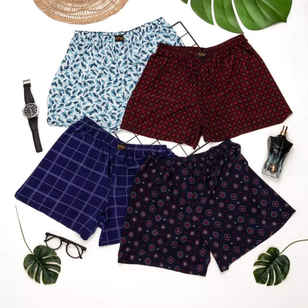 Kit 4 Pijamas Masculino Samba Canção Short para Dormir/descansar/Lazer Produto de Qualidade