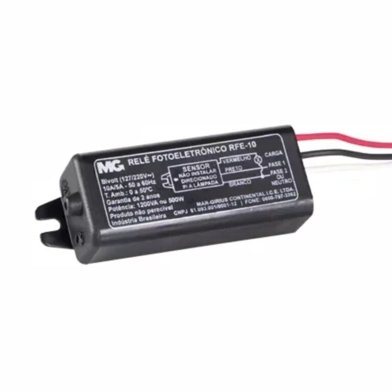 Rele 500w Fotocelula Fotoelétrico Sensor Compacto