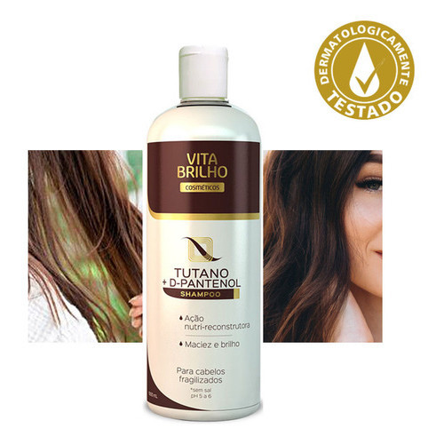 Shampoo Tutano + D-pantenol  Profissional 1 Litro 