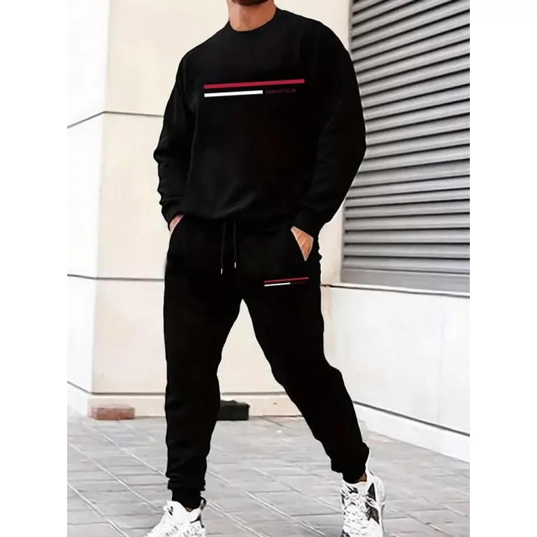 Conjunto Moletom Masculino Paris, Blusa com Estamp