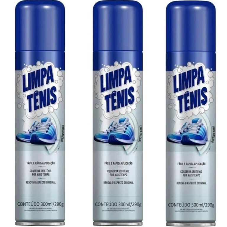 Limpa Tênis espuma de limpeza Premium rápido fá