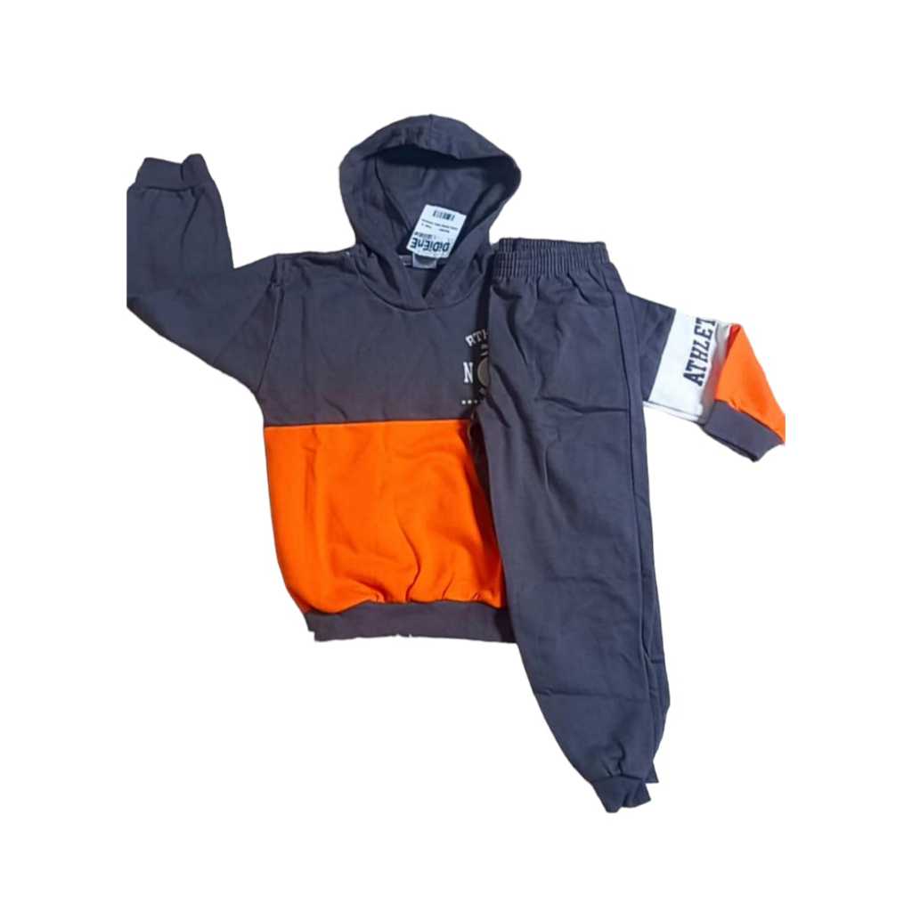 Conjunto moletom infantil e juvenil, com capuz e detalhes incríveis