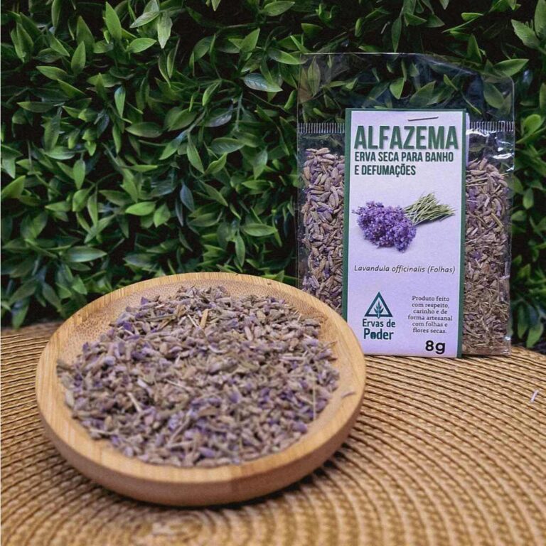 Banho de Ervas Naturais Alfazema