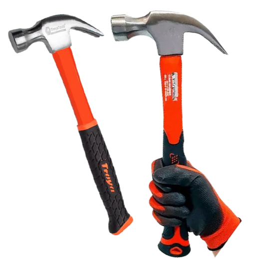Martelo Troya Tools 23mm Cabo de Fibra Emborrachad