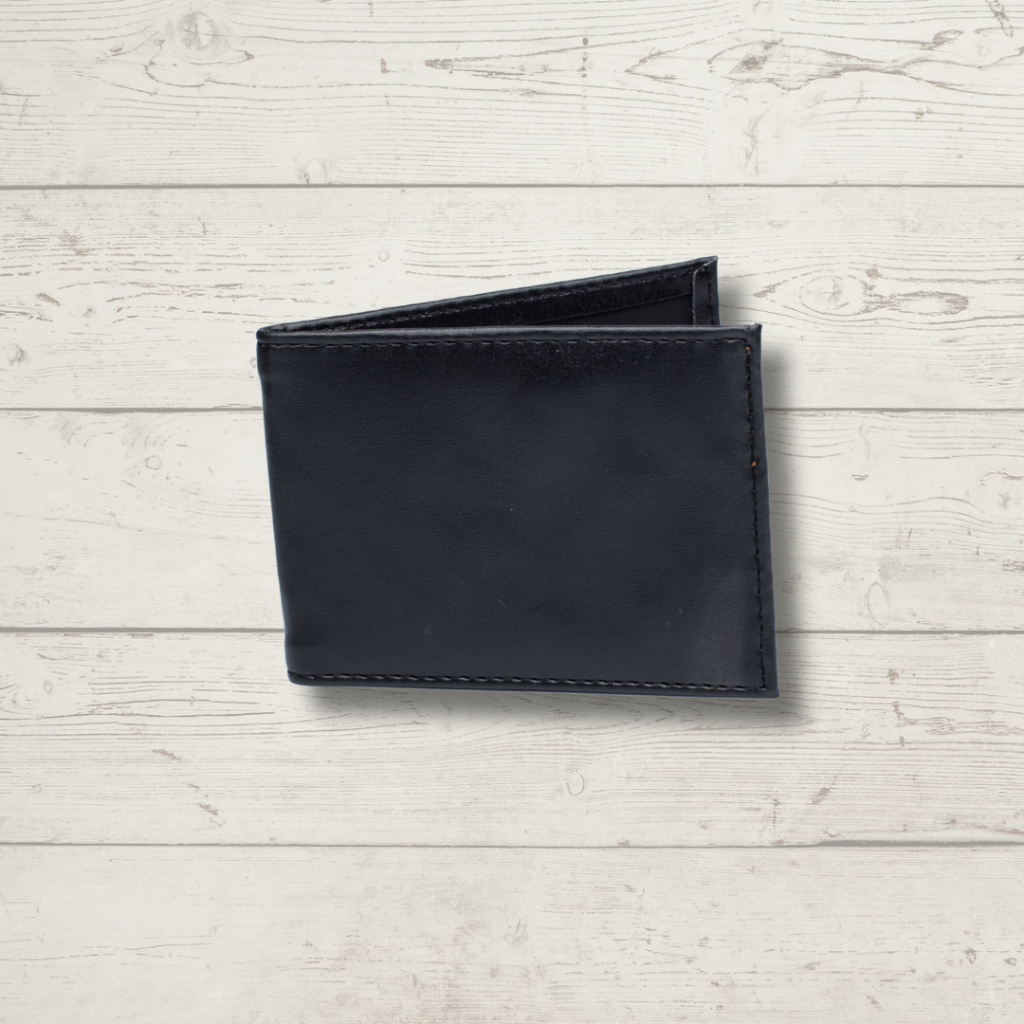 Carteira masculina Slim social porta cartão e documentos