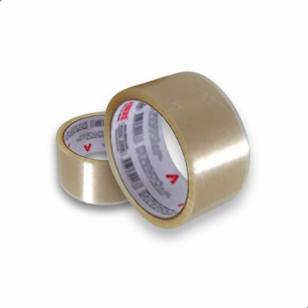 Fita de Empacotamento Transparente 48mm Adesiva Embalagem Caixa Envio Logística Resistente