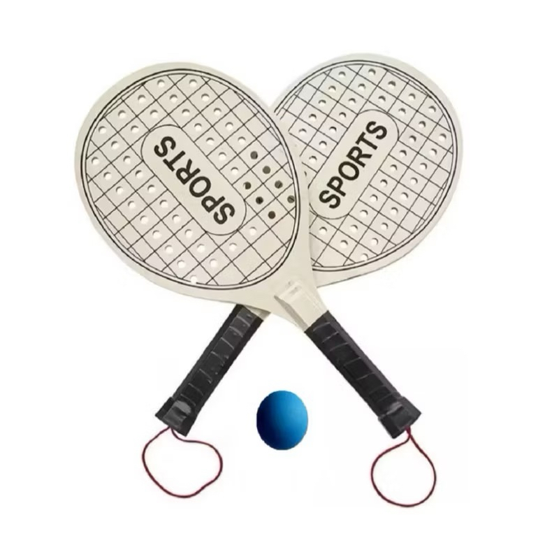Kit 2 Raquetes de Tênis de Praia Frescobol Beach Tennis + 1 Bola-envio imediato