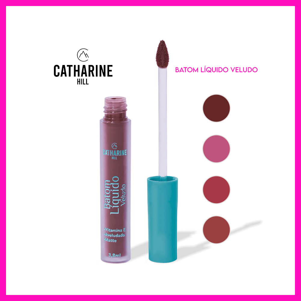 Catharine Hill Batom Líquido Veludo 3,8ml (Efeito Aveludado)