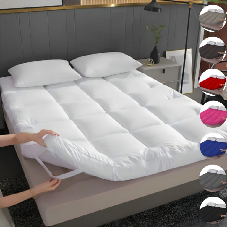 Pillow Top Percal 400 Fios Macio Super King Queen 