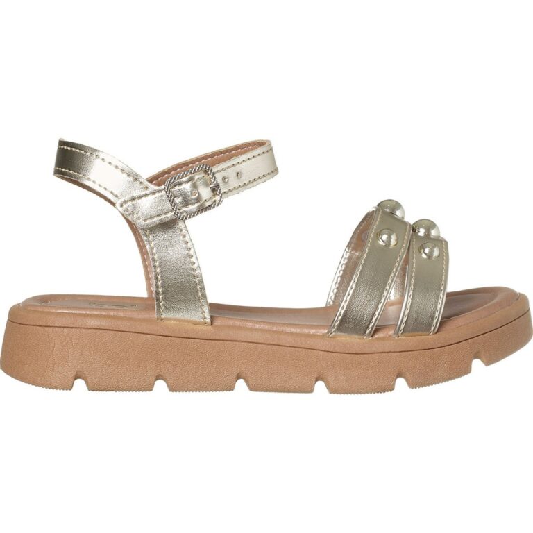 Sandália Infantil Feminina Flatform Fechamento Fi