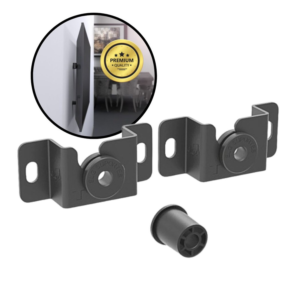 Suporte com 3 apoios compacto para tv televisão monitor parede painel para tv de 14 a 100 polegadas
