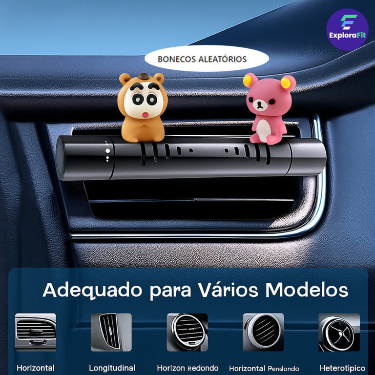 5 KIT Cheirinho Para Carro Aromatizador Ar Condici