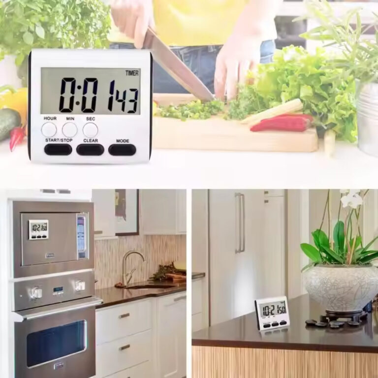 Timer Cronômetro Digital Cozinha Academia Estudo 