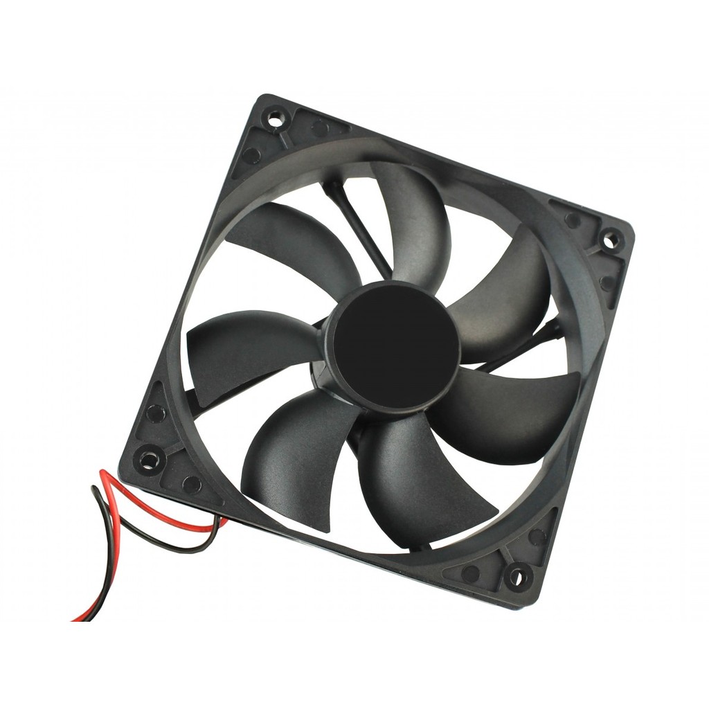 Ventoinha Cooler 90x90x25 90mm 9cm 12v 0,23a Conector 2 Pinos