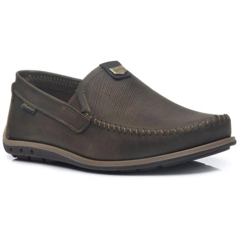 Mocassim Couro Pegada Washed 141603 Masculino R