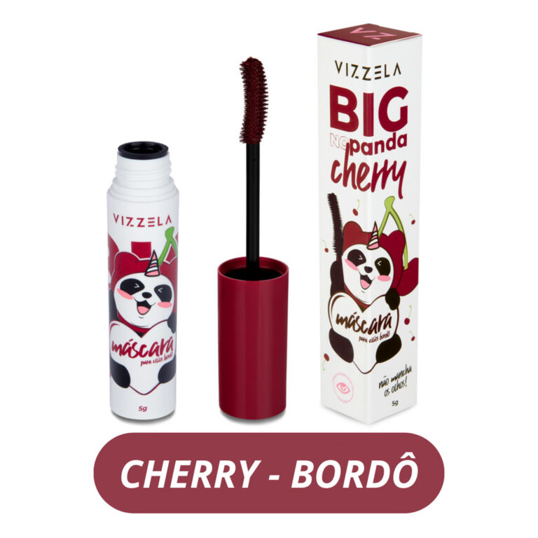 Big No Panda Cherry Bordô – Vizzela Máscar