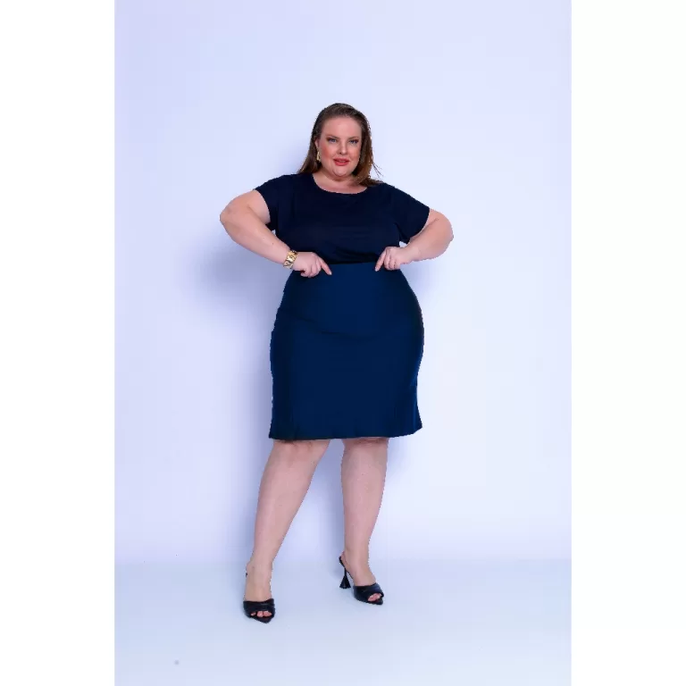 Short Saia Para Academia E Secretaria Plus Size  E