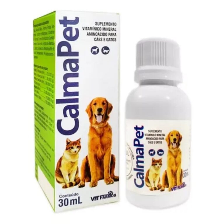 Calma Pet VetFarmos 30 ml  Calmante Natural para C