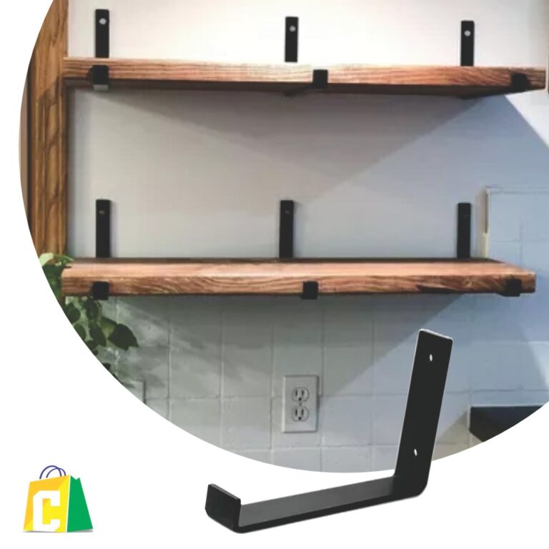 Mão Francesa Invertida 10 Peças 30cm Prateleira 