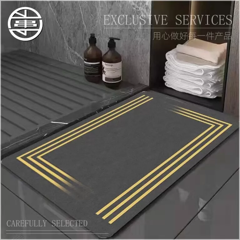 KIT Tapete Magico absorvente de água, Antiderrapa