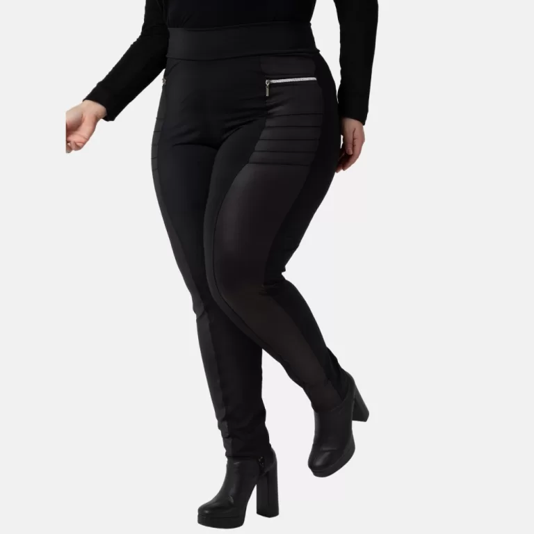Calça Plus Size Montaria Feminina Com Detalhe Zí