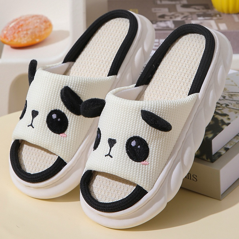Pantufa Chinelo Femenino Masculino Confortável Premium Sapo Vaca Panda Antiderrapante Macia Super
