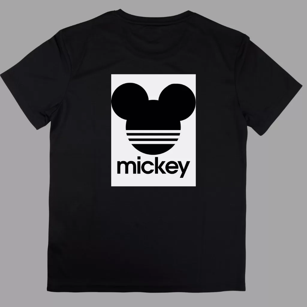 Camiseta Mickey Desenho -Preta Desenho