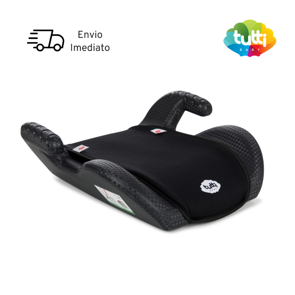 Assento De Carro Infantil Elevação Uppy Preto Tutti Baby Booster Auto Cadeirinha Portátil 15 A 36KG